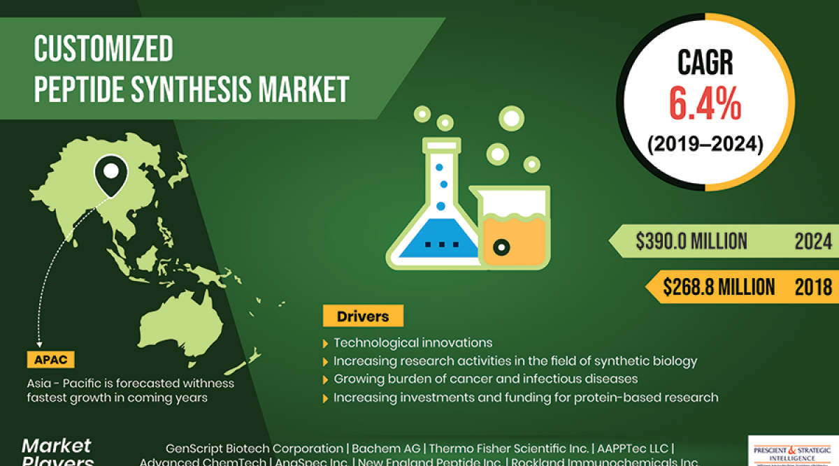 What are Biggest Factors Fuelling Surge of Global Customized Peptide Synthesis Market?